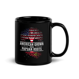 American Grown Papuan Roots Flag Mug