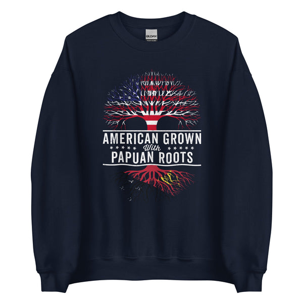 American Grown Papuan Roots Flag Sweatshirt