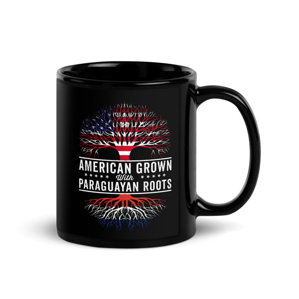 American Grown Paraguayan Roots Flag Mug