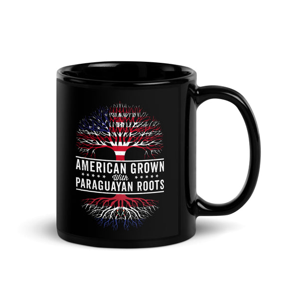 American Grown Paraguayan Roots Flag Mug