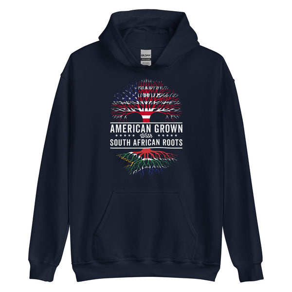 American Grown South African Roots Flag Hoodie