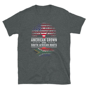 American Grown South African Roots Flag T-Shirt