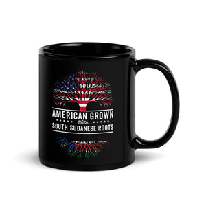 American Grown South Sudanese Roots Flag Mug