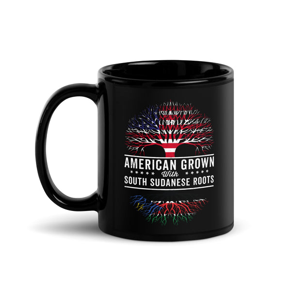 American Grown South Sudanese Roots Flag Mug