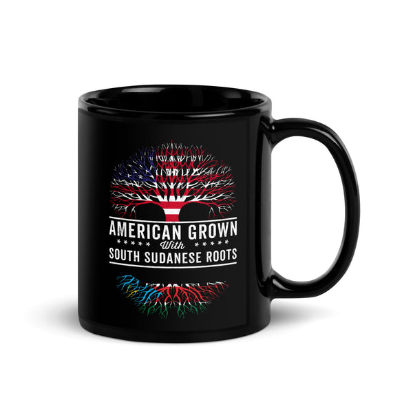 American Grown South Sudanese Roots Flag Mug