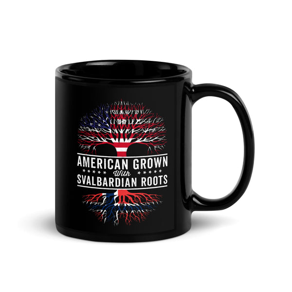 American Grown Svalbardian Roots Flag Mug