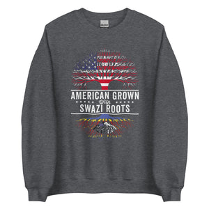 American Grown Swazi Roots Flag Sweatshirt