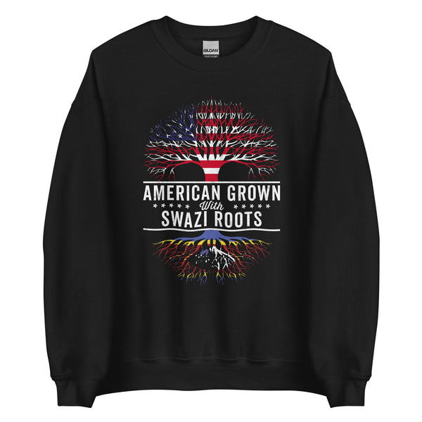 American Grown Swazi Roots Flag Sweatshirt