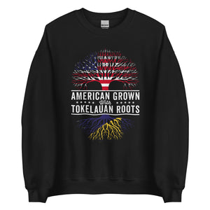 American Grown Tokelauan Roots Flag Sweatshirt