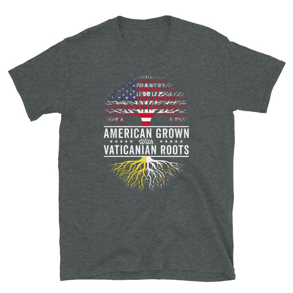 American Grown Vaticanian Roots Flag T-Shirt