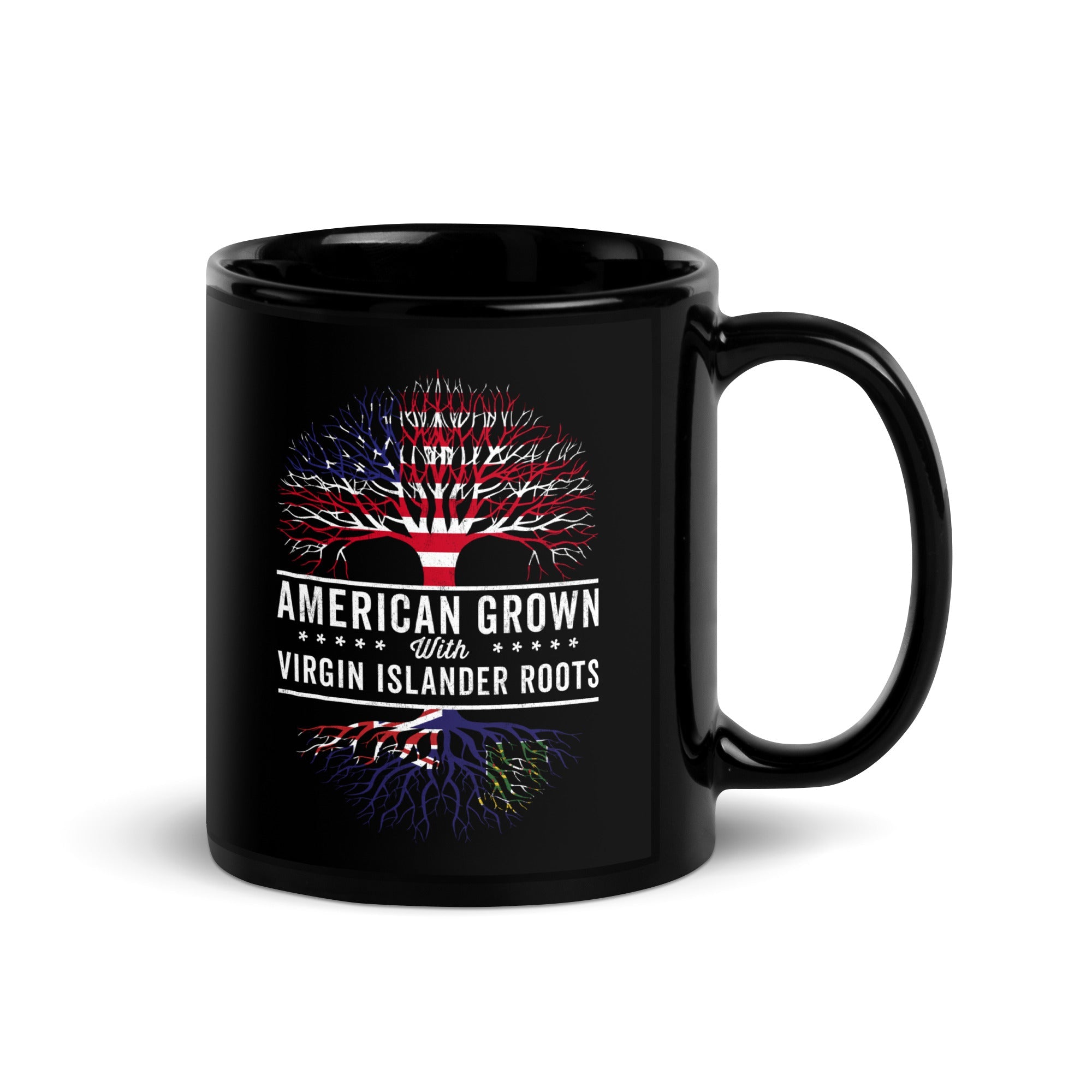 American Grown Virgin Islander Roots Mug