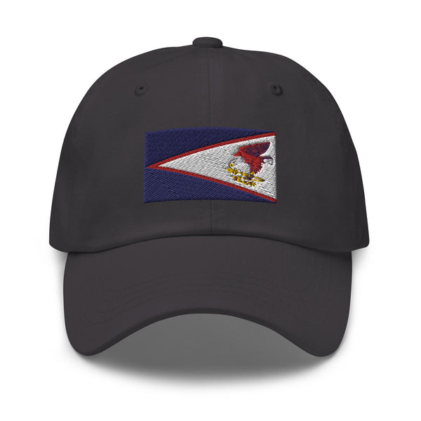 American Samoa Flag Cap - Adjustable Embroidered Dad Hat