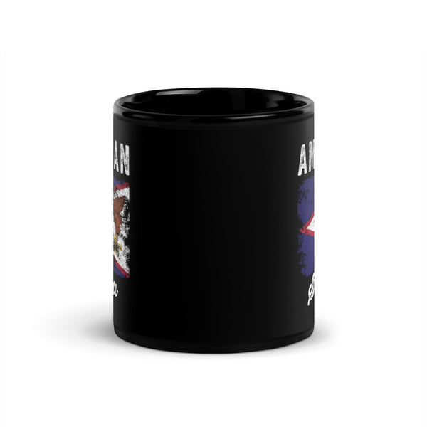 American Samoa Flag Distressed Mug