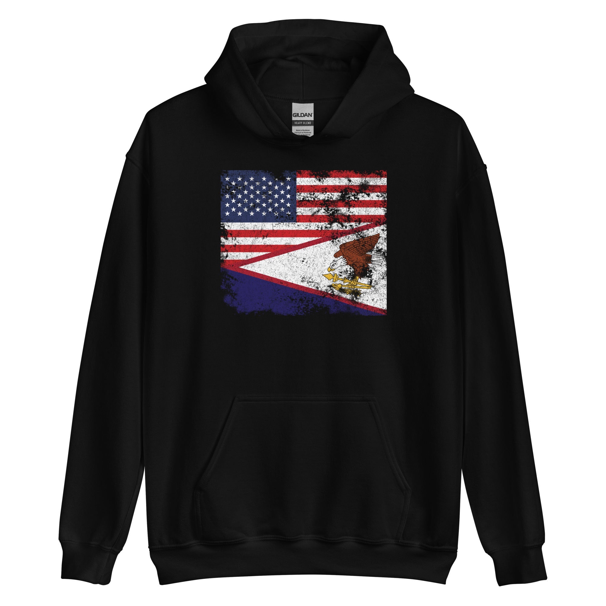 American Samoa USA Flag Hoodie