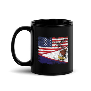 American Samoa USA Flag Mug