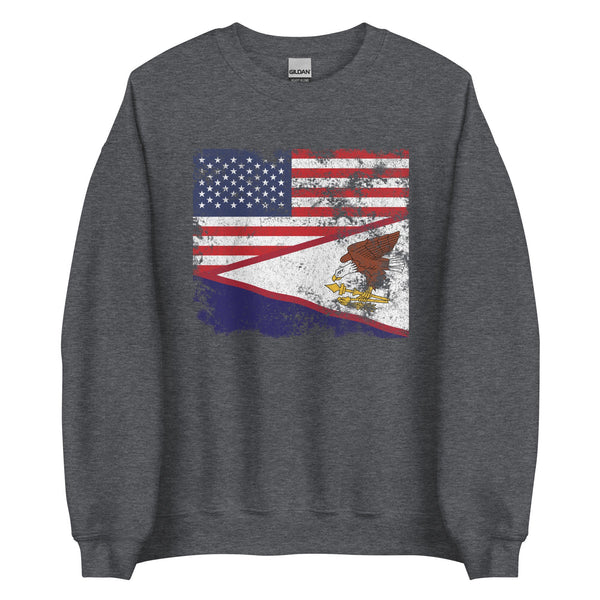 American Samoa USA Flag Sweatshirt