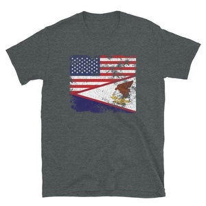 American Samoa USA Flag T-Shirt