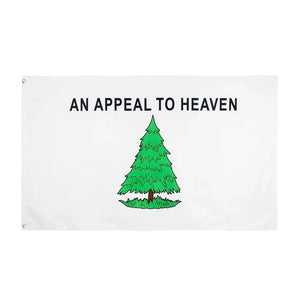 An Appeal to Heaven Pine Tree Flag - 90x150cm(3x5ft) - 60x90cm(2x3ft)