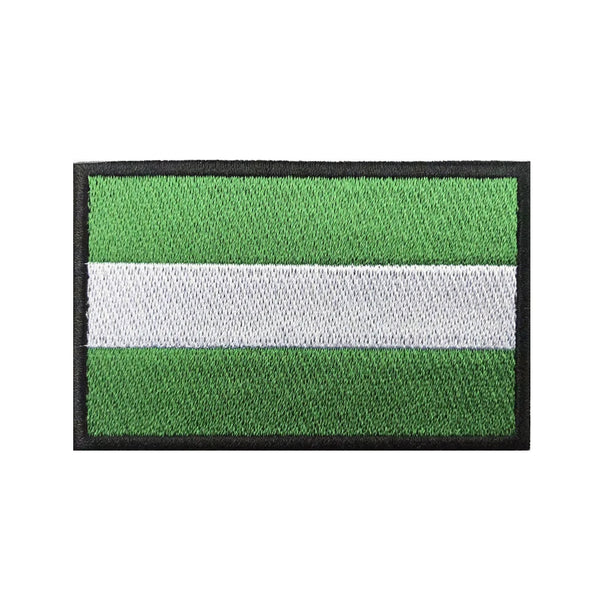 Andalusia Flag Patch - Iron On/Hook & Loop Patch