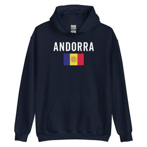 Andorra Flag Hoodie