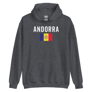 Andorra Flag Hoodie