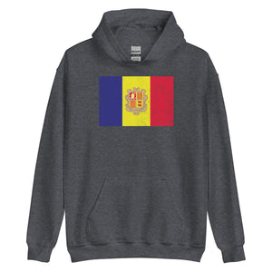 Andorra Flag Hoodie