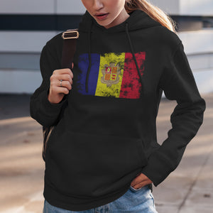 Andorra Flag Hoodie
