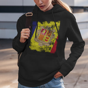 Andorra Flag Hoodie