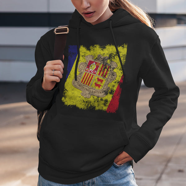 Andorra Flag Hoodie