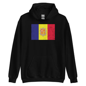 Andorra Flag Hoodie