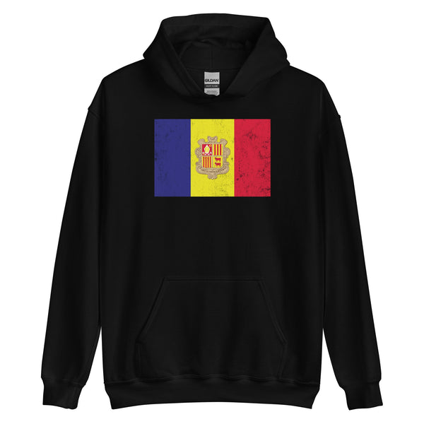 Andorra Flag Hoodie