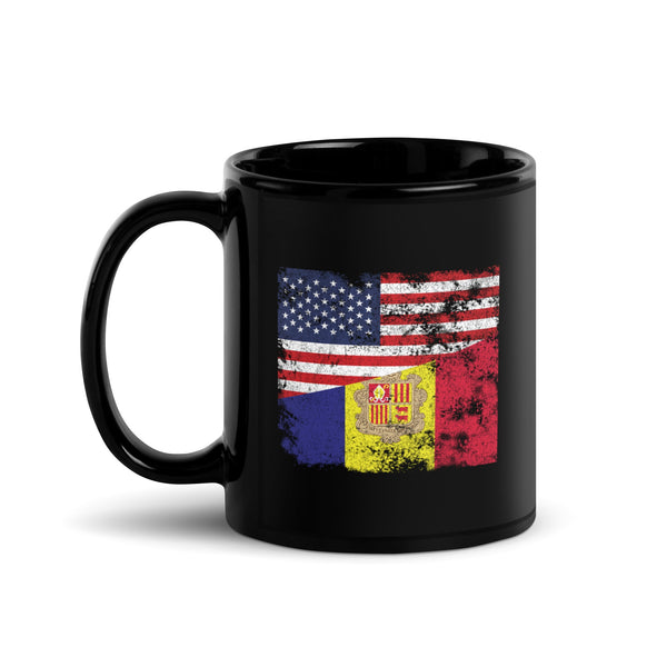 Andorra USA Flag Mug