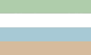 Androgyne Pride Flag - 90x150cm(3x5ft) - 60x90cm(2x3ft) - LGBTQIA2S+