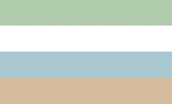 Androgyne Pride Flag - 90x150cm(3x5ft) - 60x90cm(2x3ft) - LGBTQIA2S+