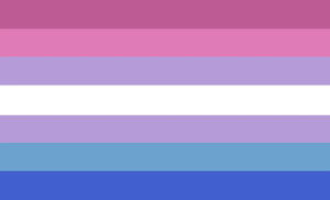 Androgyne Pride Flag - 90x150cm(3x5ft) - 60x90cm(2x3ft) - LGBTQIA2S+