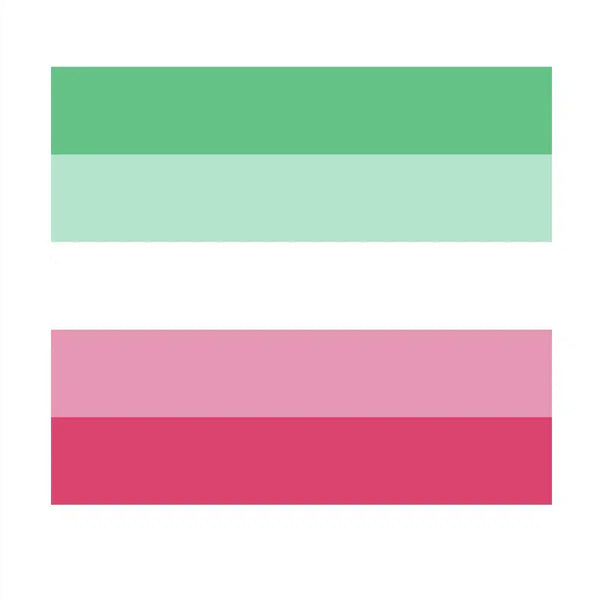 Androgyne Pride Flag - 90x150cm(3x5ft) - 60x90cm(2x3ft) - LGBTQIA2S+