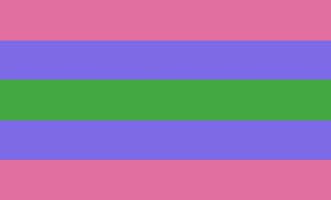 Androgyne Pride Flag - 90x150cm(3x5ft) - 60x90cm(2x3ft) - LGBTQIA2S+