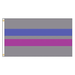 Androgyne Pride Flag - 90x150cm(3x5ft) - 60x90cm(2x3ft) - LGBTQIA2S+