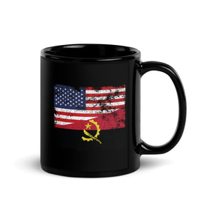 Angola USA Flag Mug