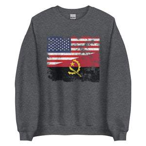 Angola USA Flag Sweatshirt