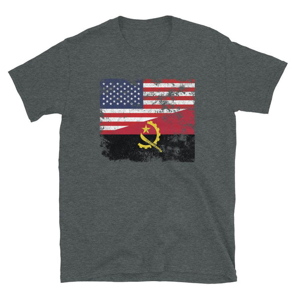 Angola USA Flag T-Shirt