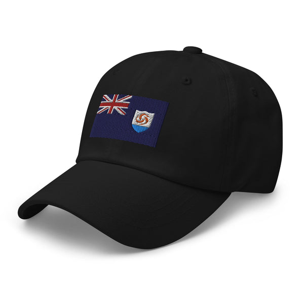 Anguilla Flag Cap - Adjustable Embroidered Dad Hat