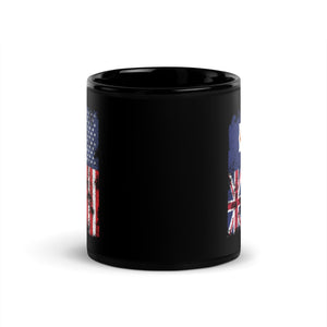 Anguilla USA Flag - Half American Mug