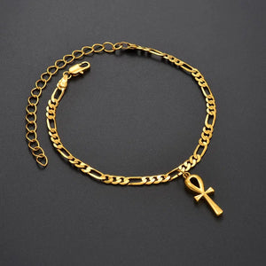 Ankh Cross Anklet