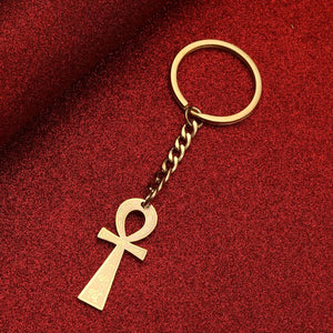 Ankh Cross Keychain