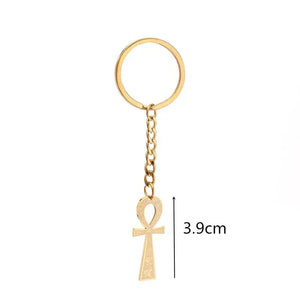 Ankh Cross Keychain