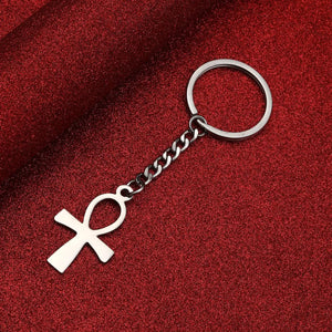 Ankh Cross Keychain