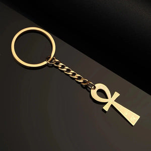 Ankh Cross Keychain