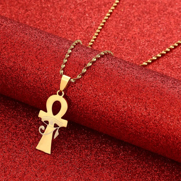 Ankh Cross Pendant Necklace