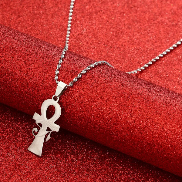 Ankh Cross Pendant Necklace